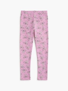 Crewcuts Girls' bow leggings
